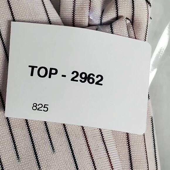 Under Armour Women’s HeatGear Striped Short Sleeve Tee White/Pink Size Large - Picture 7 of 7